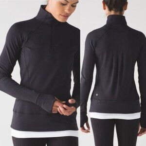 Lululemon Rush Hour 1/2 ZipBlack